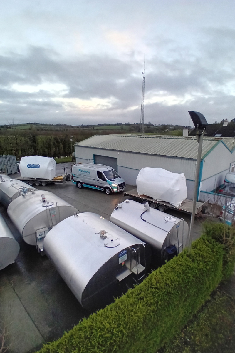 Renihan Refrigeration instalation team