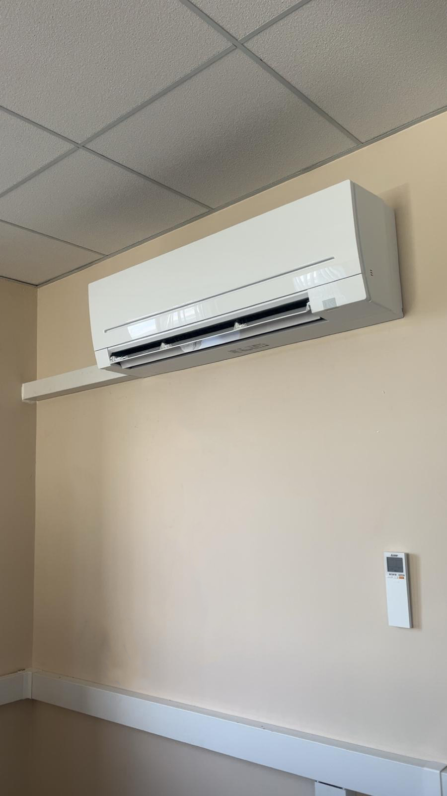 Mitsubishi air conditioning system installed for a creamery in Virginia, County Cavan